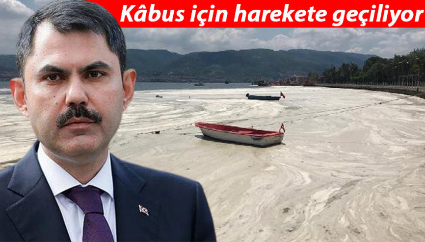 Son dakika: Bakan Kurumdan Marmara Denizindeki deniz salyasına ilişkin açıklama