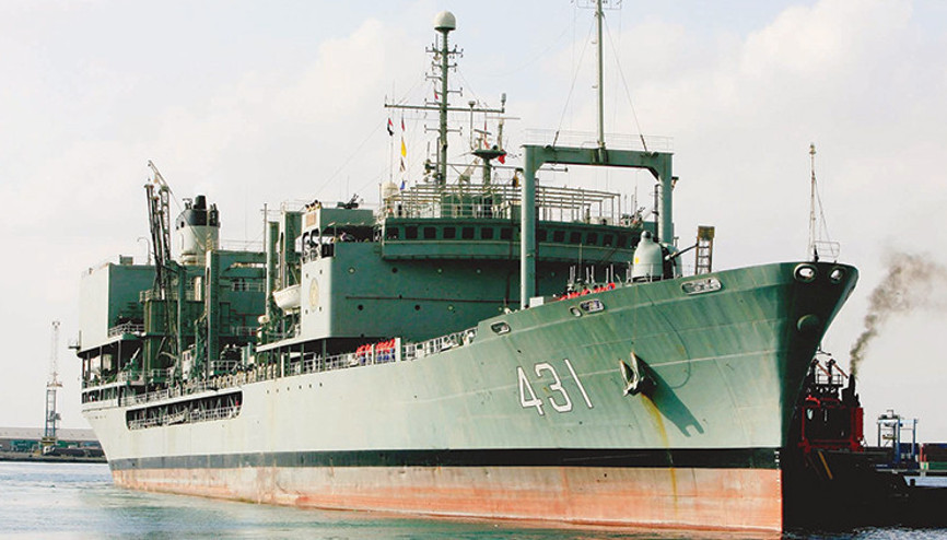 İran donanmasının en büyük gemisi battı