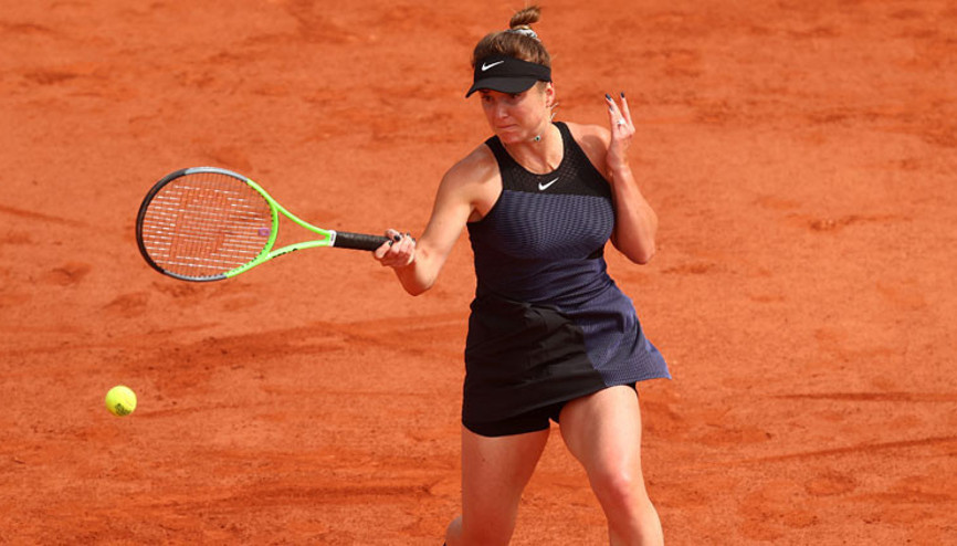 Fransa Açıkta Elina Svitolina 3. tura yükseldi