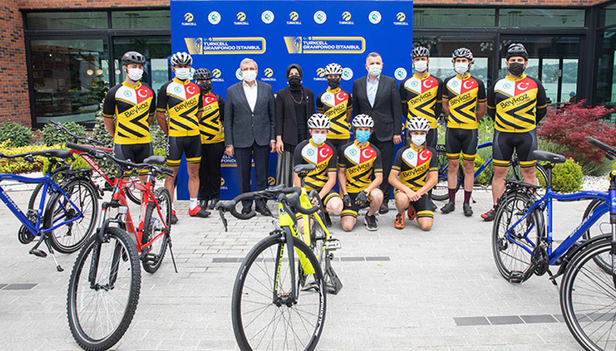 Turkcell GranFondo İstanbulda pedallar eğitim için dönecek
