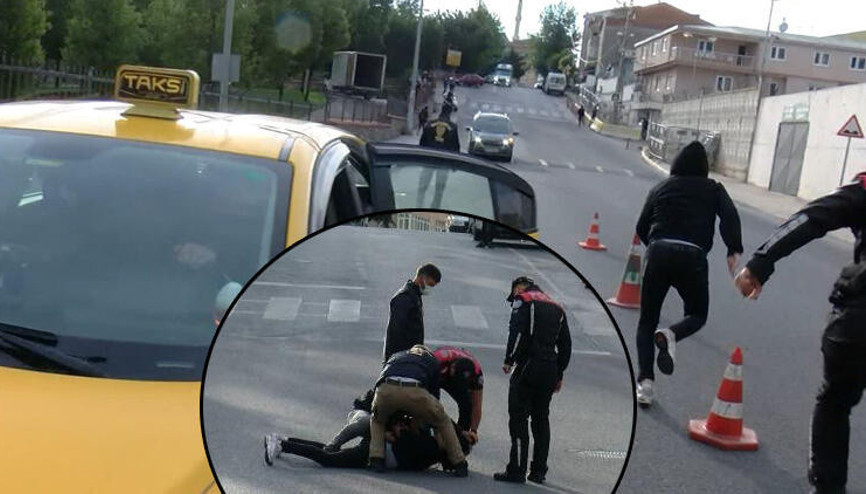 Uyuşturucu satıcısı ile polis arasında nefes kesen kovalamaca