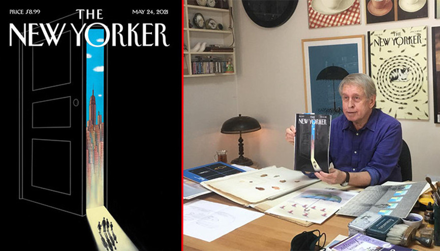 Pandemi etkisi kapağa yansıdı: Dünyaca ünlü dergide Türk sanatçının imzası