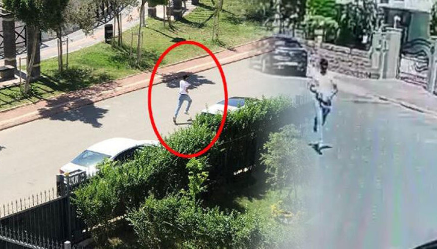 Çağrı merkezi işletmecisine silahlı saldırı sonrası kaçış kamerada