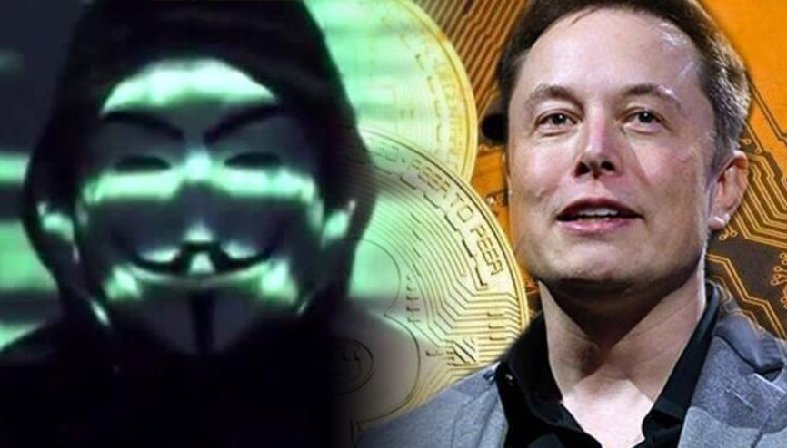 Ünlü hacker grubu Anonymous Elon Muskı tehdit etti