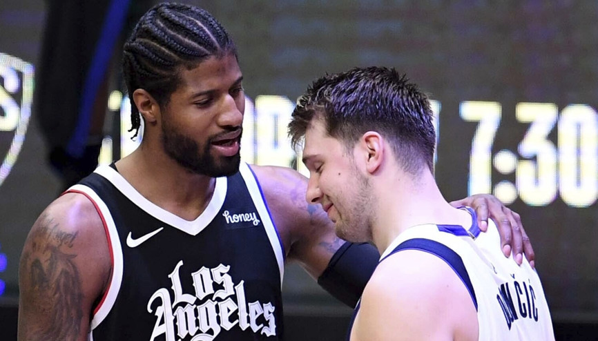NBAde Gecenin Sonuçları: Doncicin 46 sayısı Maverickse yetmedi, Clippers konferans yarı finalinde