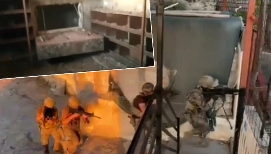 Aranan hükümlü gizli bölmede yakalandı