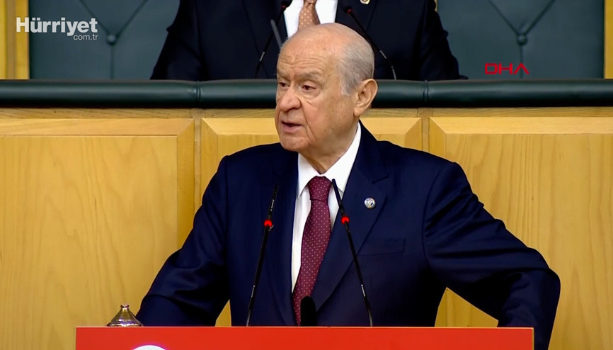MHP lideri Devlet Bahçeli, partisinin grup toplantısında konuştu