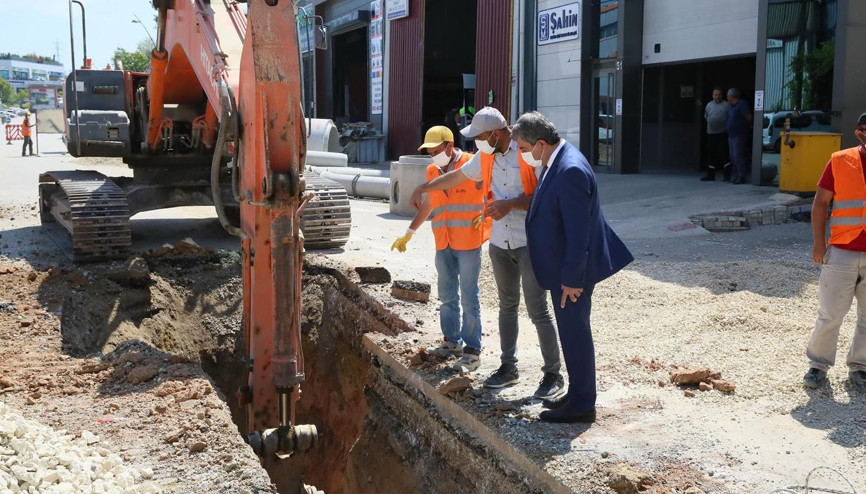 ASKİ’den OSTİM’de yenileme çalışması