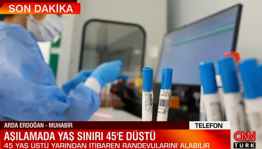 Aşılamada yaş sınırı 45e düştü