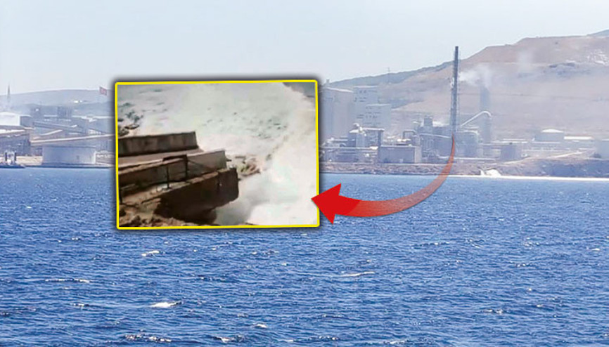 Deniz işte böyle kirletiliyor Deniz işte böyle kirletiliyor