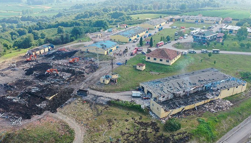 Sakaryada havai fişek fabrikasındaki patlamaya ilişkin 7 sanığın yargılanması sürüyor