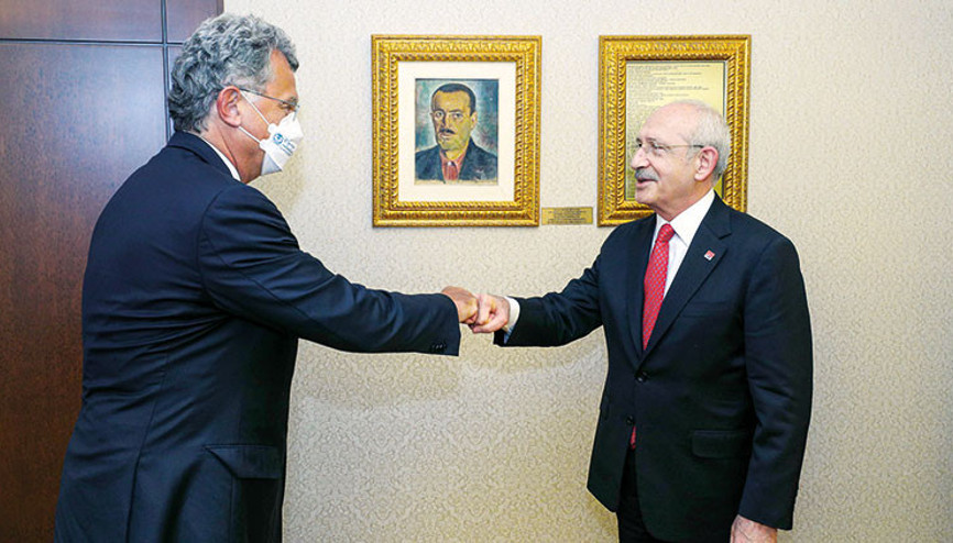 Kılıçdaroğlu TÜSİAD heyetini kabul etti