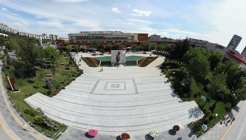 Karayalçın Meydanı bugün açılıyor Karayalçın Meydanı bugün açılıyor