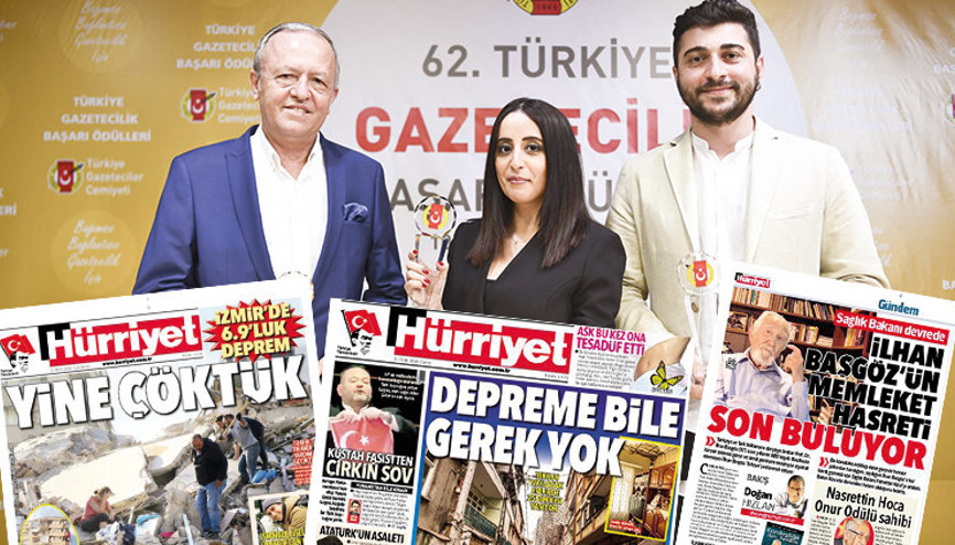 Hürriyete 3 ödül