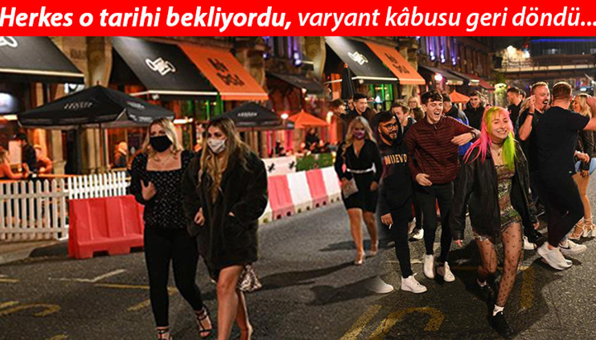 Mutasyon tüm planları alt üst etti... İngiltere tam açılmayı ertelemeyi düşünüyor