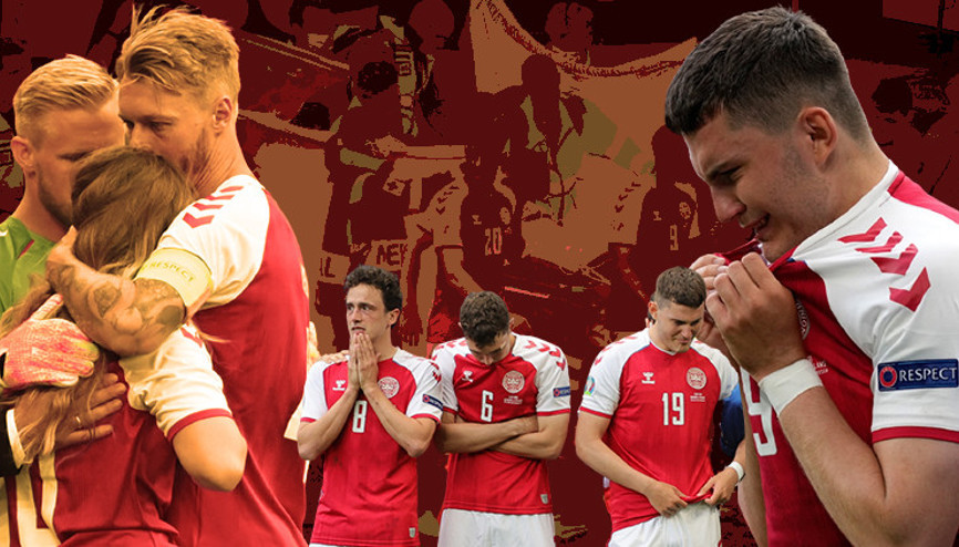 Son Dakika: Christian Eriksen, Danimarka - Finlandiya maçında yürekleri ağza getirdi Korku dolu anlar ve yaşananlar...