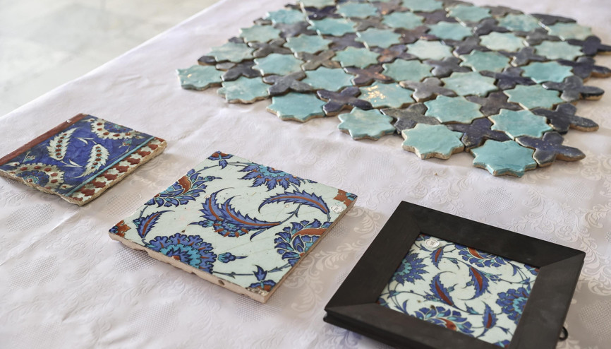 Tarihi çiniler Ankara’da sergilenecek