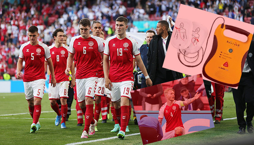 Son dakika haberleri... Kalp krizi geçiren futbolcu Christian Erikseni OED cihazı hayata döndürdü .. İşte, o cihazın önemi