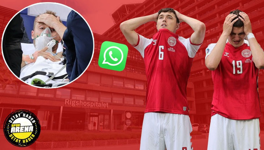 Son Dakika Haberi... Christian Eriksenin korku dolu anları sonrası karar böyle alındı Unutulmayacak telefon konuşması ve WhatsApp mesajı...