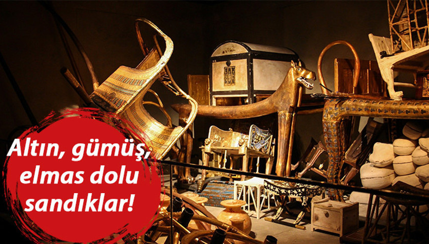 Mısırda akılalmaz baskın: Apartman dairesinden hazine çıktı