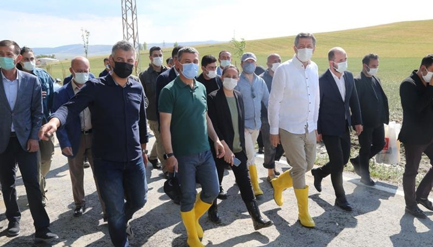 Gölbaşı’na geçmiş olsun ziyareti
