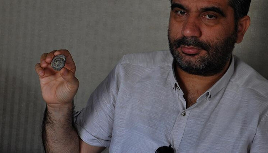 İslahiyede 57 milyon yıl öncesine ait fosil bulundu