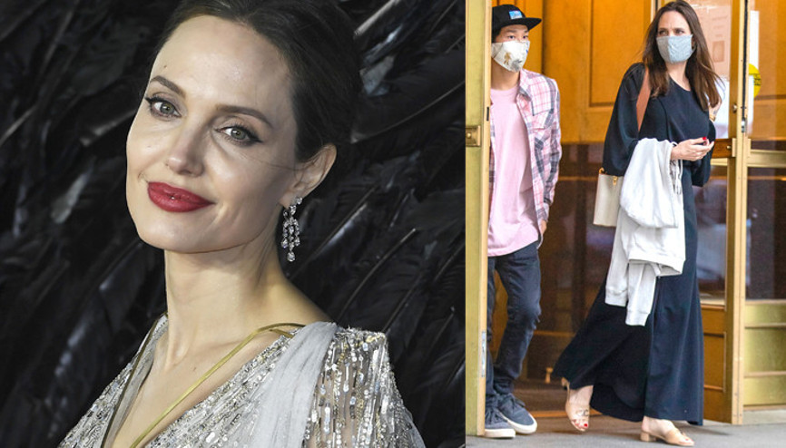 Angelina, eski eşinin evini  komşu kapısı yaptı
