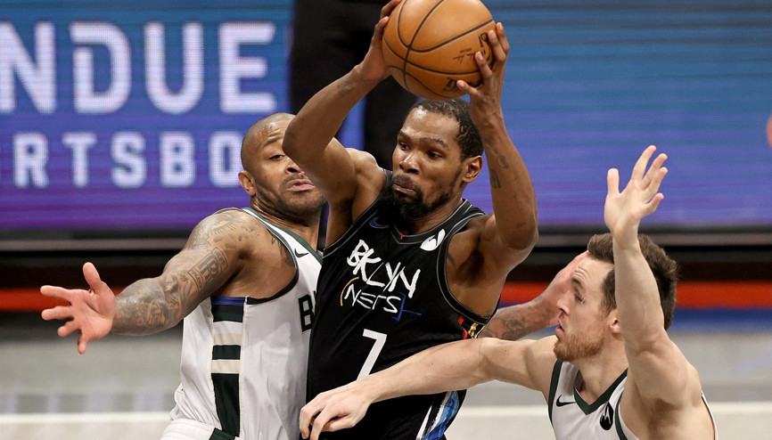 NBAde Gecenin Sonuçları: Nets, Kevin Durantin 49 sayısıyla kazandı ve seride 3-2 öne geçti