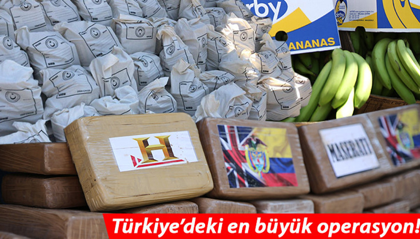 Ticaret Bakanı Muş duyurdu Türkiyede yapılan en büyük kokain operasyonu...
