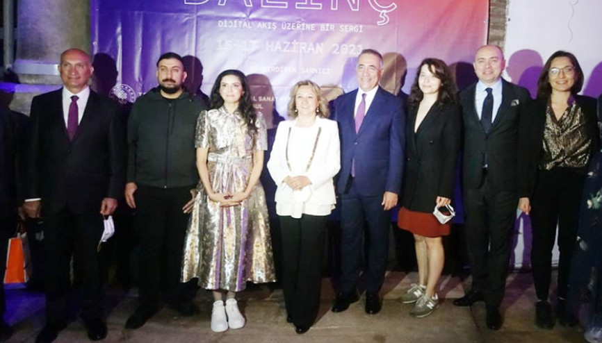 Dijital sanat sergisi Dalınç sanatseverlerle buluştu