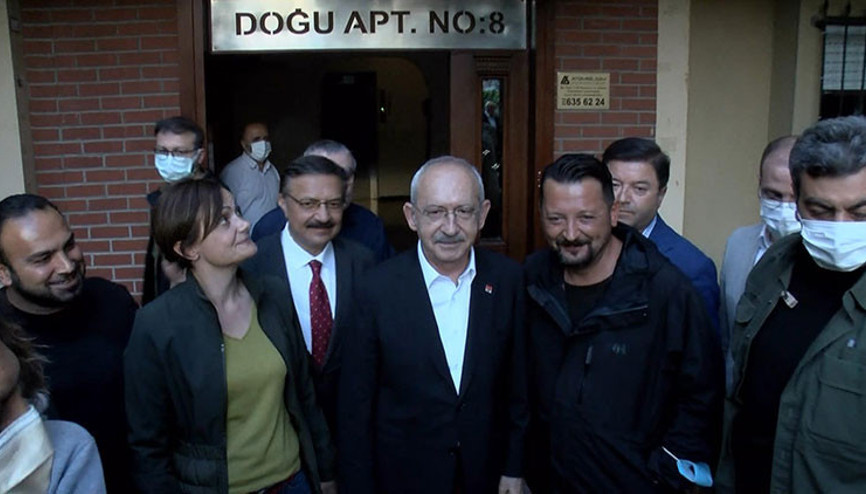 Kılıçdaroğlu’ndan Saltık’ın ailesine taziye ziyareti