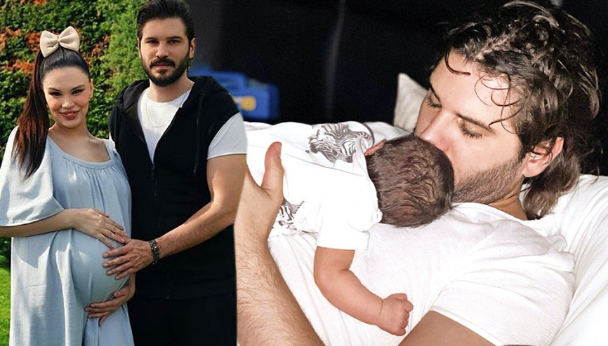 Tolgahan  Sayışman ve Almeda Abazinin kızlarından fotoğraf geldi  İlk buluşma...