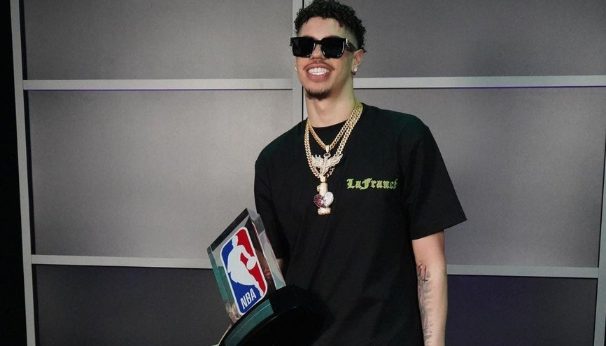 NBAde yılın çaylağı LaMelo Ball