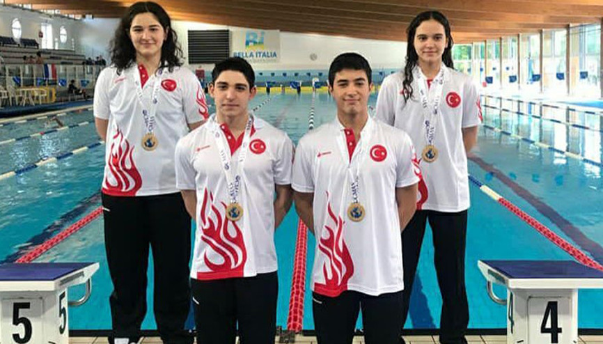 Paletli yüzmede Kaan Kahraman, dünya ikincisi oldu