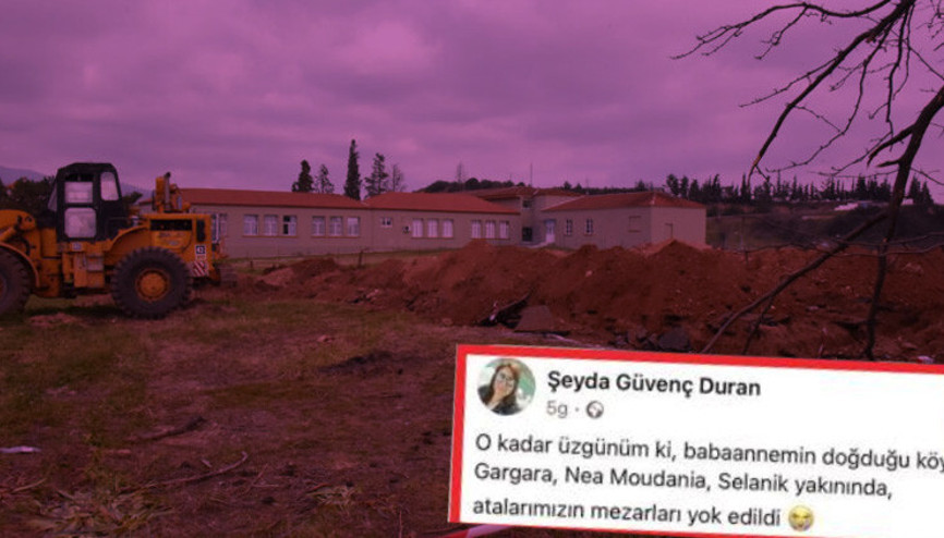 Atina ile yaşanan mezarlık krizinde yeni gelişme... Resmi bildirim yapıldı