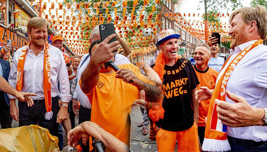 Kral sosyal mesafeyi unuttu, hükümet tepki gösterdi