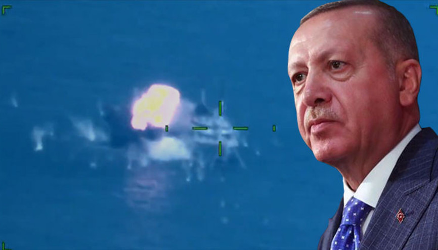 Cumhurbaşkanı Erdoğandan yerli füze Atmaca paylaşımı Hedefini tam isabetle vurmayı başardı