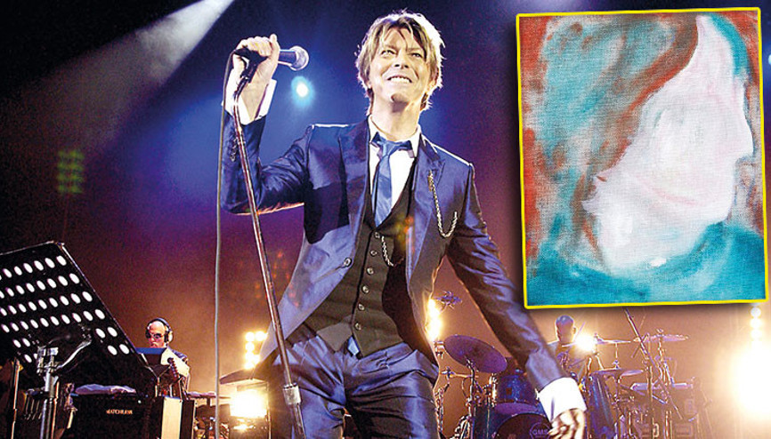 Bowie’nin tablosu çöpten çıktı