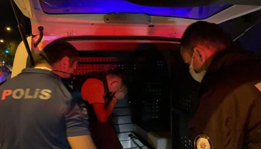 Suçüstü yakalanan hırsızlık şüphelisi, Ben yapmadım diyerek ağladı