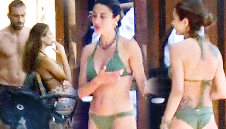 Merve Oflaz ile Allen Hakko tatilde