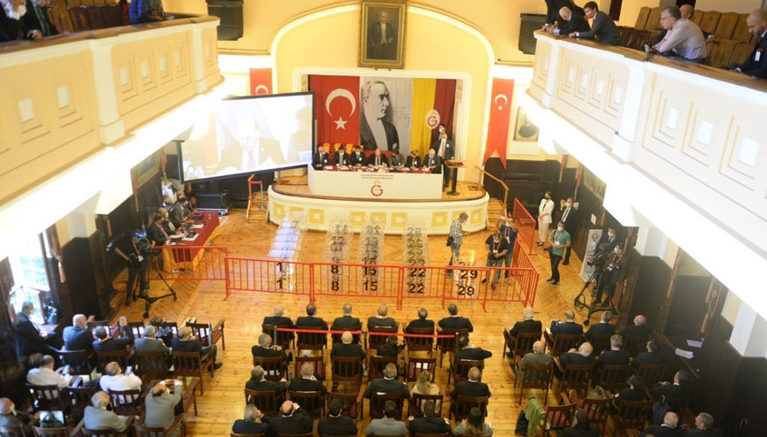 Galatasaray seçiminden çok özel kareler...