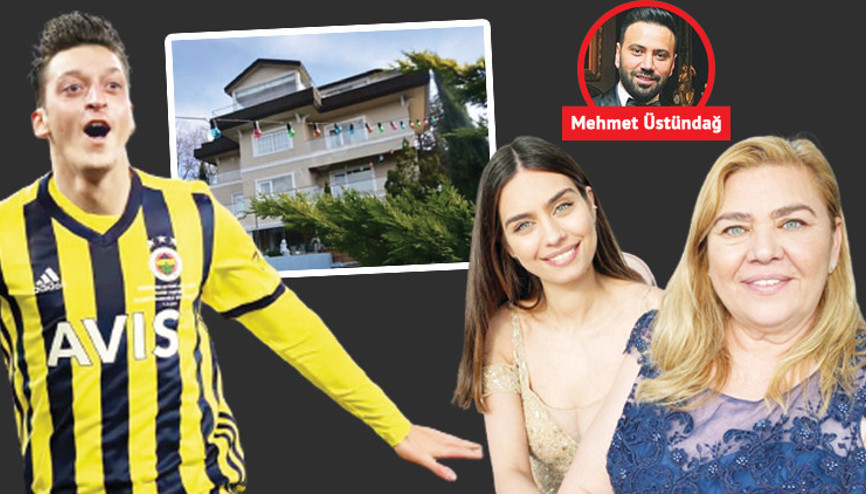 Mesut Özilden kayınvalidesi Gülter Gülşeye büyük jest