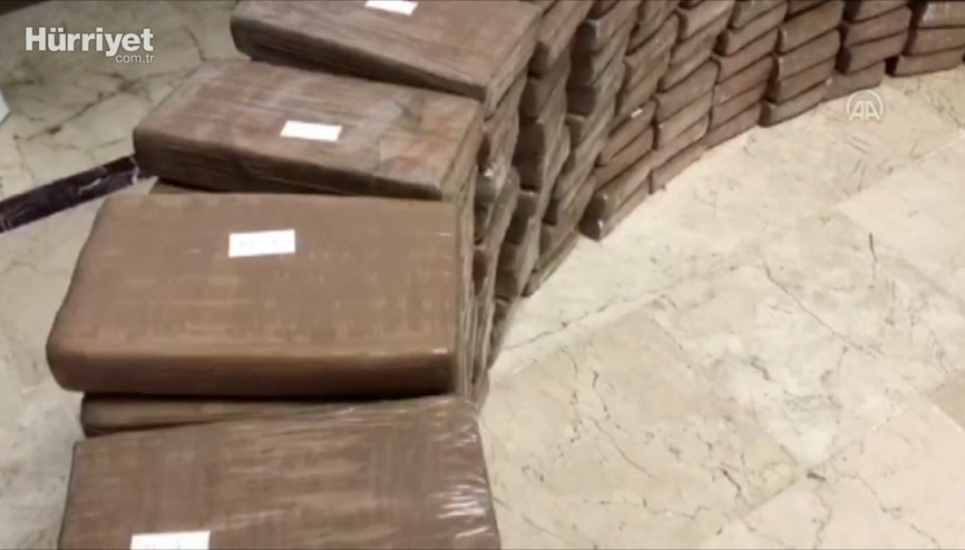 Mersin Limanı’nda 463 kilogram kokain ele geçirildi