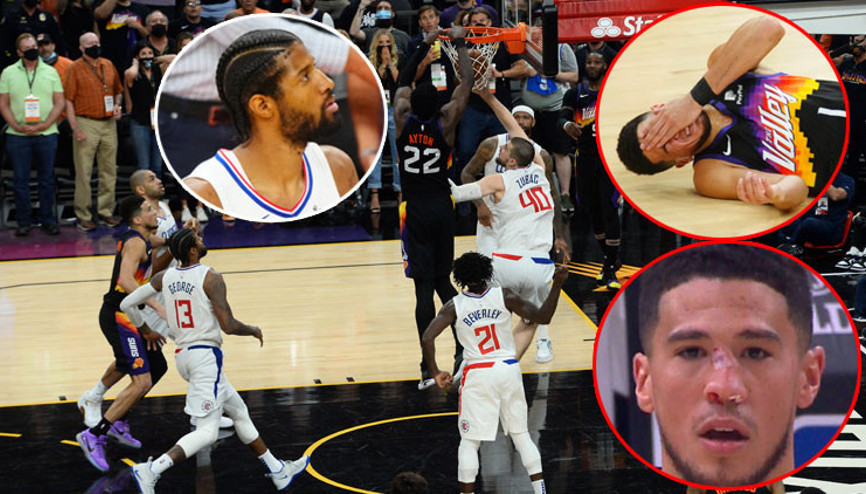 NBAde Suns - Clippers maçında inanılmaz son Paul George iki faul kaçırdı, 0.9 saniye kala maç döndü