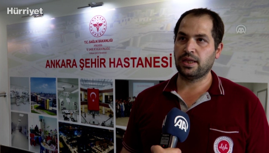 Yerli aşıda ilk uygulamanın yapıldığı  gönüllülerden Hüseyin Polat konuştu