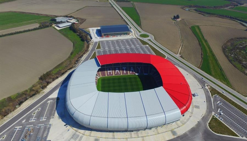 Hatay ve Hatayspor yeni stadyumuna kavuşuyor (Hataysporun yeni stadının fotoğrafları)