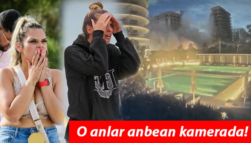 ABDde büyük facia... Miamide binanın çökme anı kameralara yansıdı, enkaz altında kalanların yakınları çaresizce haber bekliyor ABDde büyük facia... Miamide binanın çökme anı kameralara yansıdı, enkaz altında kalanların yakınları çaresizce haber bekliyor