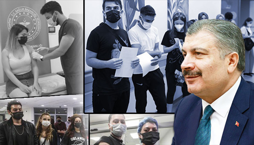 Bakan Kocadan aşılamayla ilgili haksız eleştirilere cevap: Umarız bugünlerde sık sık güneşe çıkıyorlar