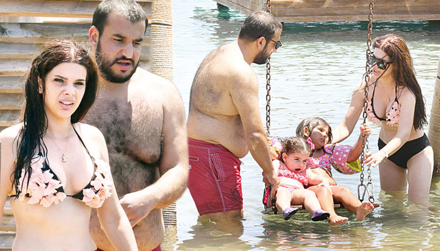 Eski eşler Damla Ersubaşı ile Mustafa Can Keser tatile çıktı