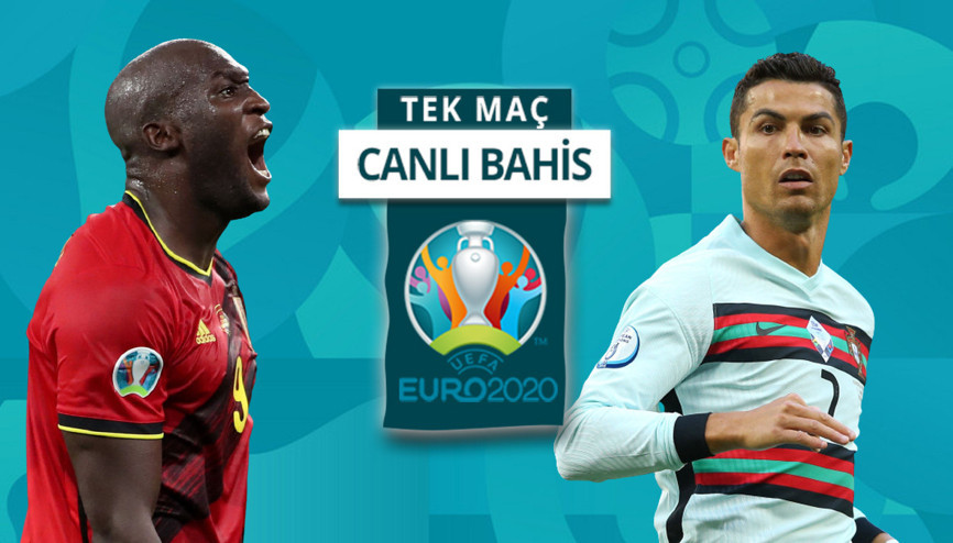 Lukaku, Ronaldoya karşı EURO 2020 Son 16 maçında Belçikanın Portekiz karşısında iddaa oranı...